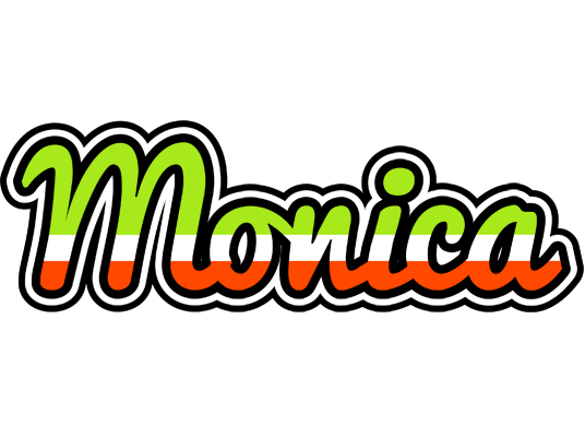 Monica superfun logo