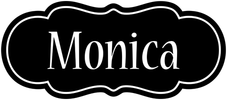 Monica welcome logo