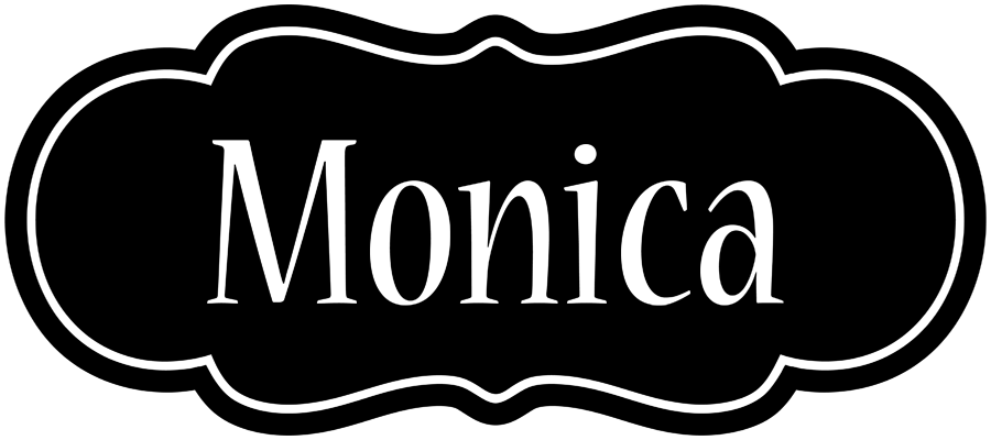 Monica welcome logo