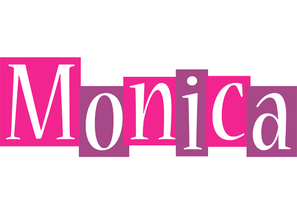 Monica whine logo