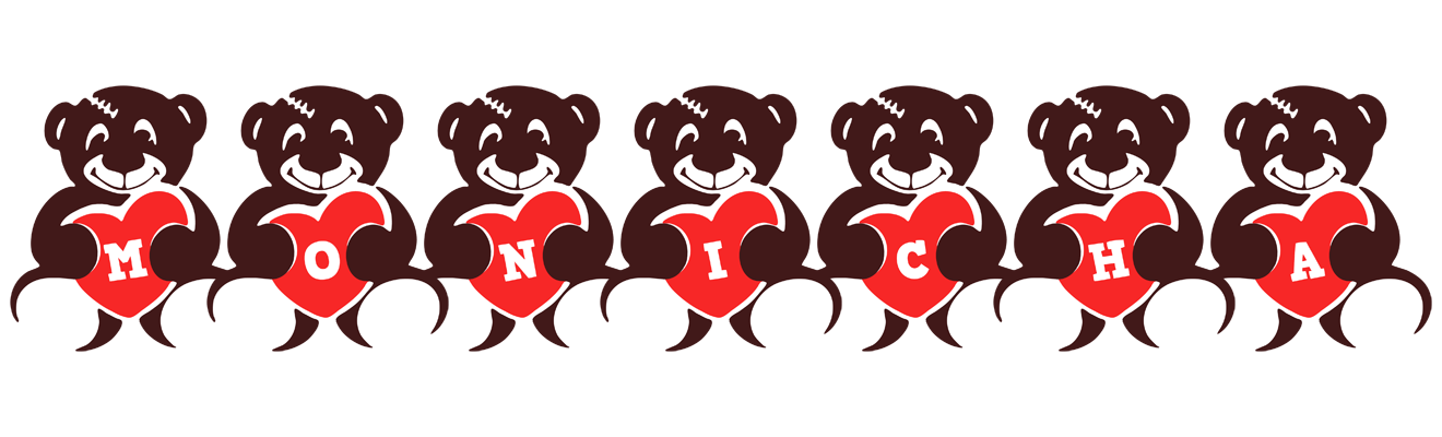 Monicha bear logo