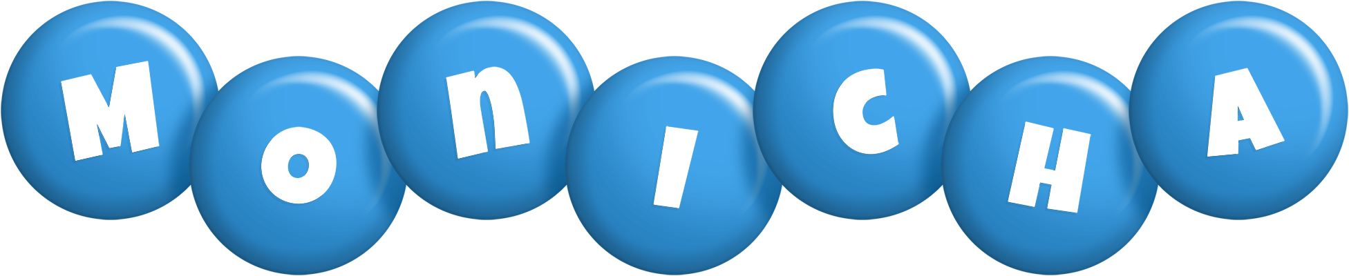 Monicha candy-blue logo