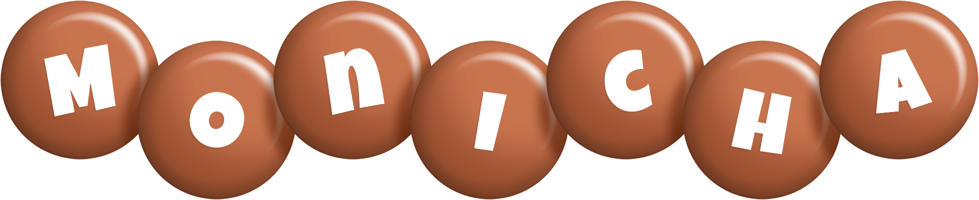 Monicha candy-brown logo
