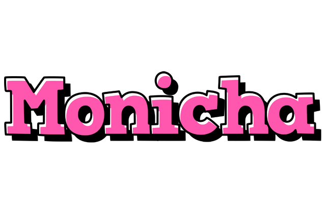 Monicha girlish logo