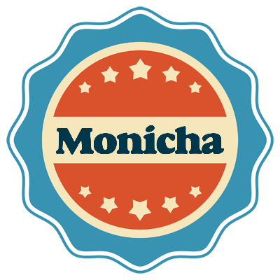 Monicha labels logo