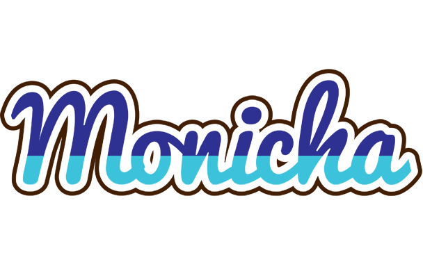 Monicha raining logo