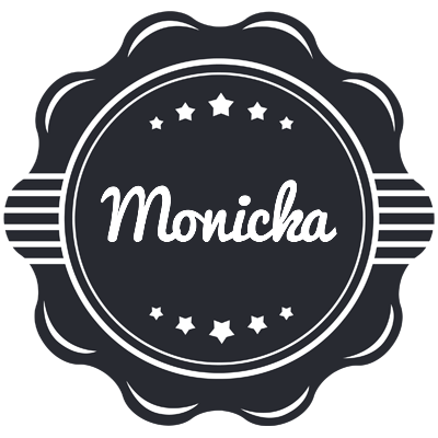 Monicka badge logo