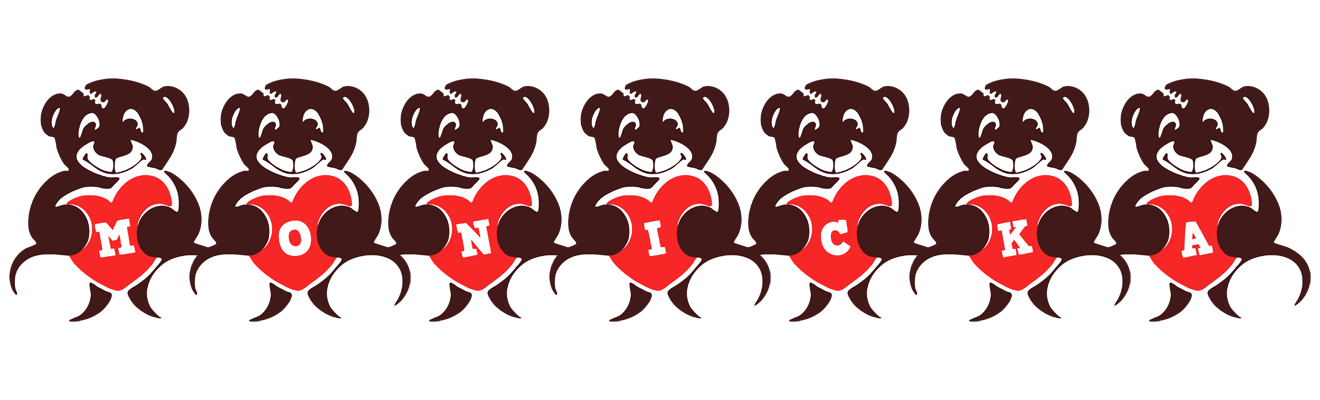 Monicka bear logo