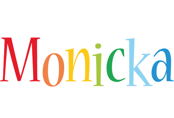 Monicka birthday logo
