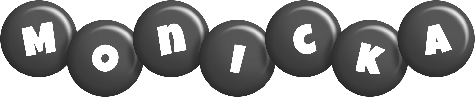Monicka candy-black logo