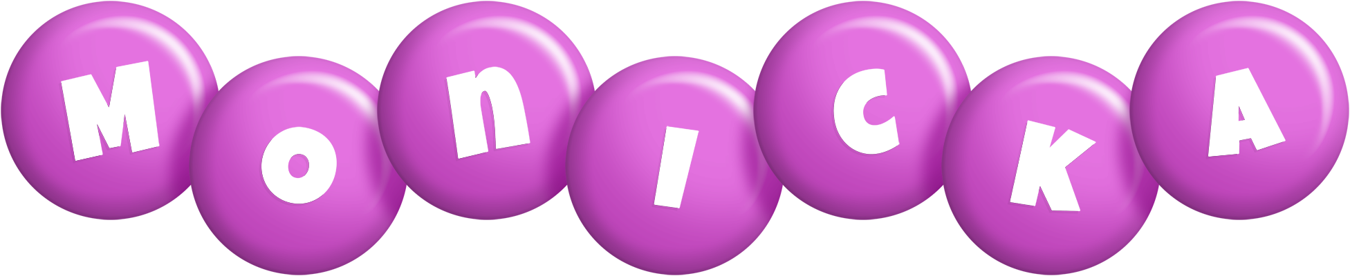 Monicka candy-purple logo