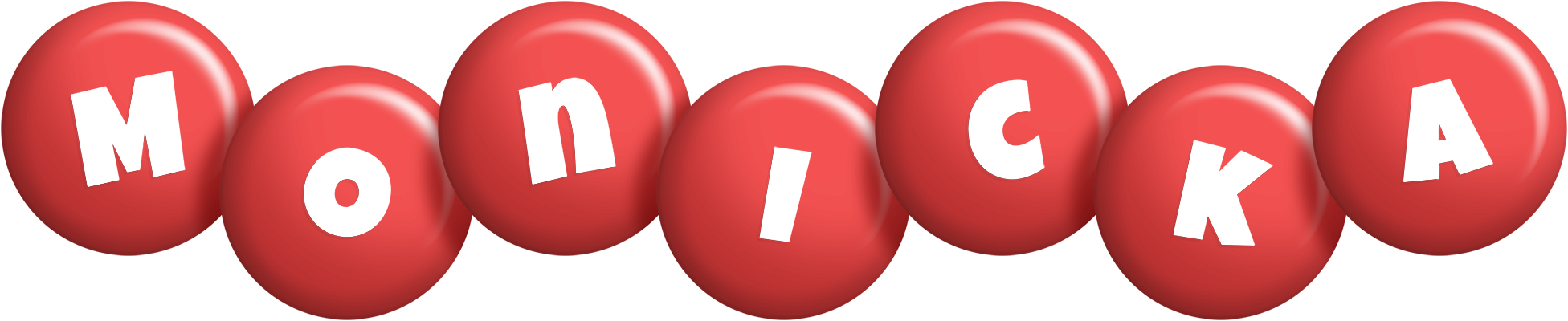 Monicka candy-red logo