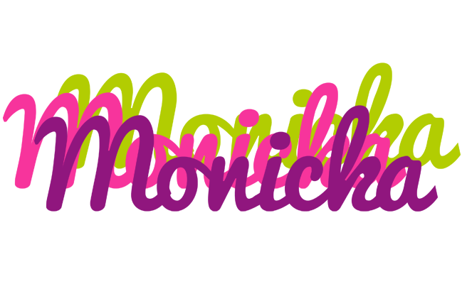 Monicka flowers logo
