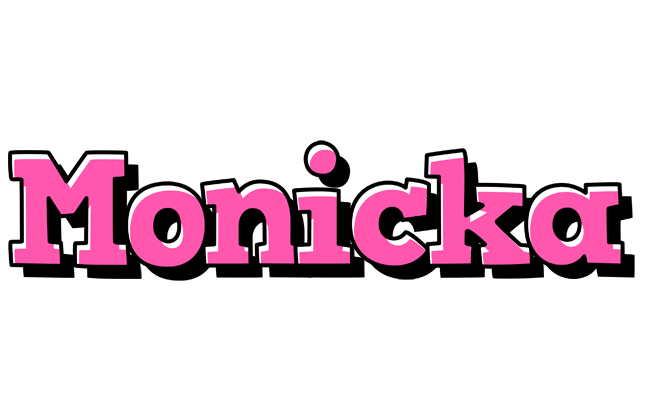 Monicka girlish logo