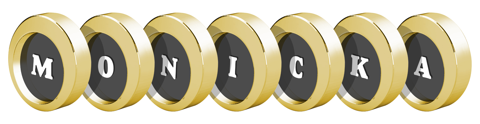 Monicka gold logo