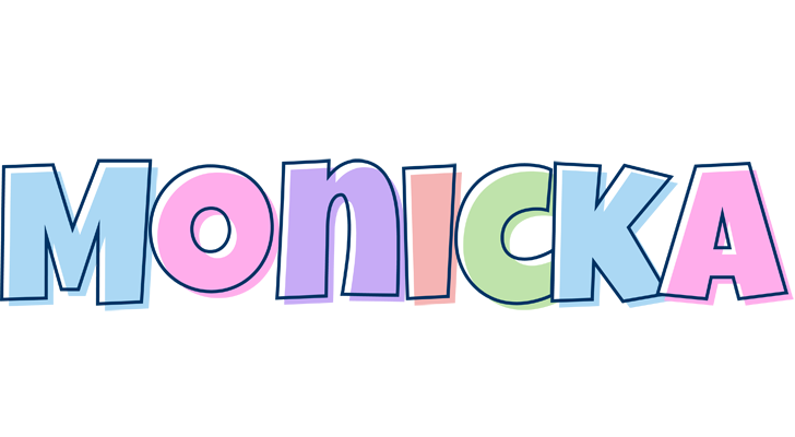 Monicka pastel logo