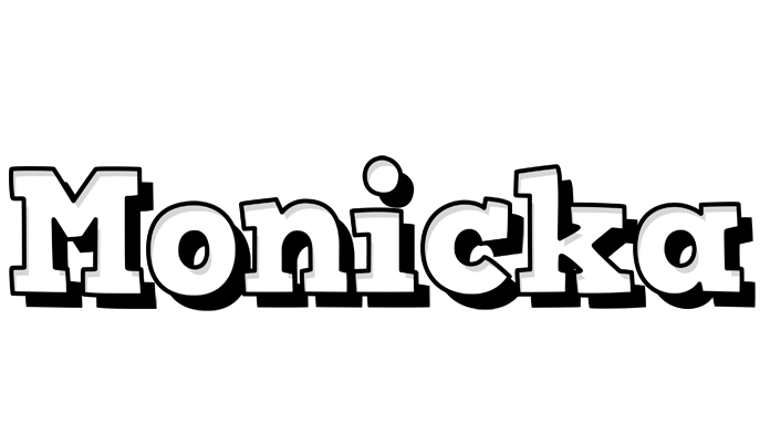 Monicka snowing logo