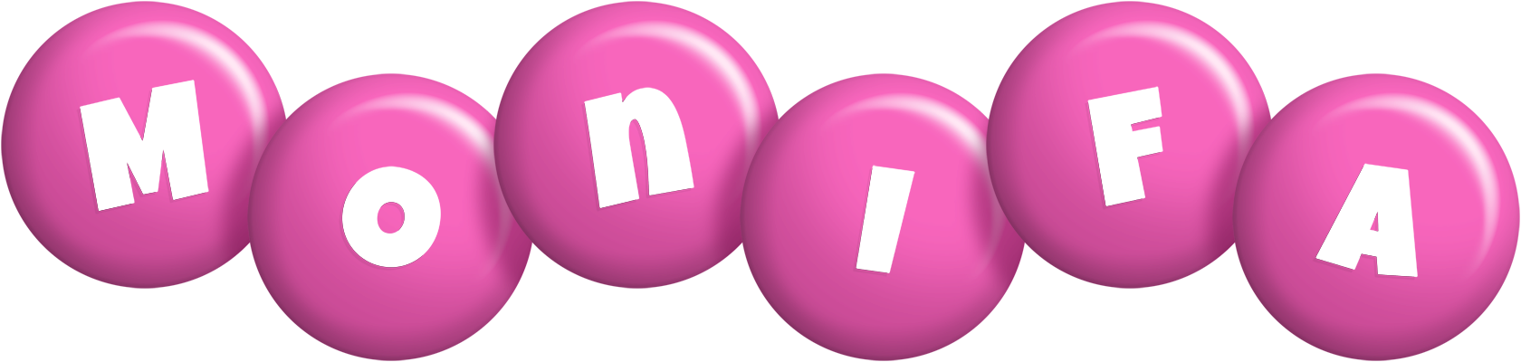 Monifa candy-pink logo
