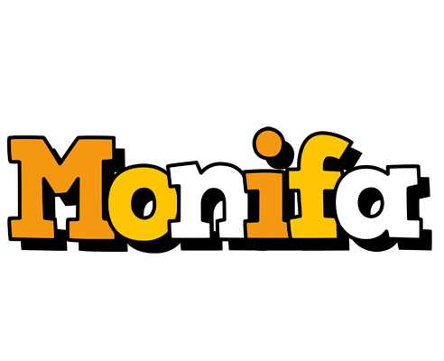 Monifa cartoon logo