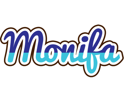 Monifa raining logo