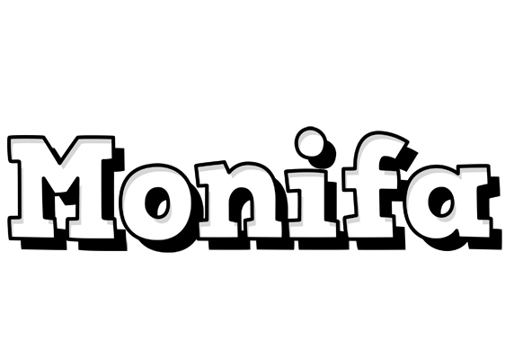 Monifa snowing logo
