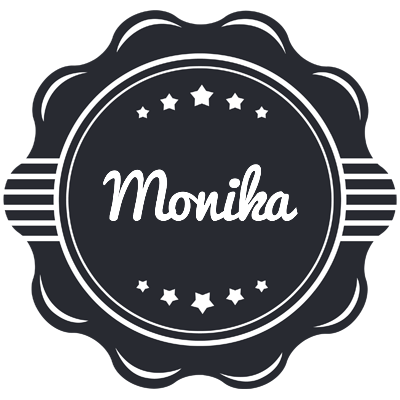 Monika badge logo