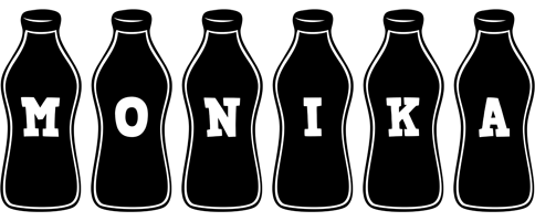 Monika bottle logo