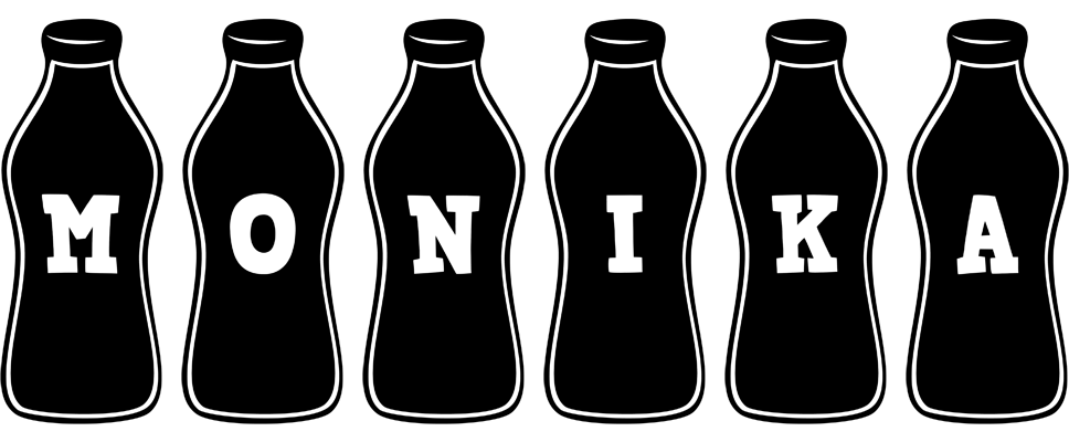 Monika bottle logo