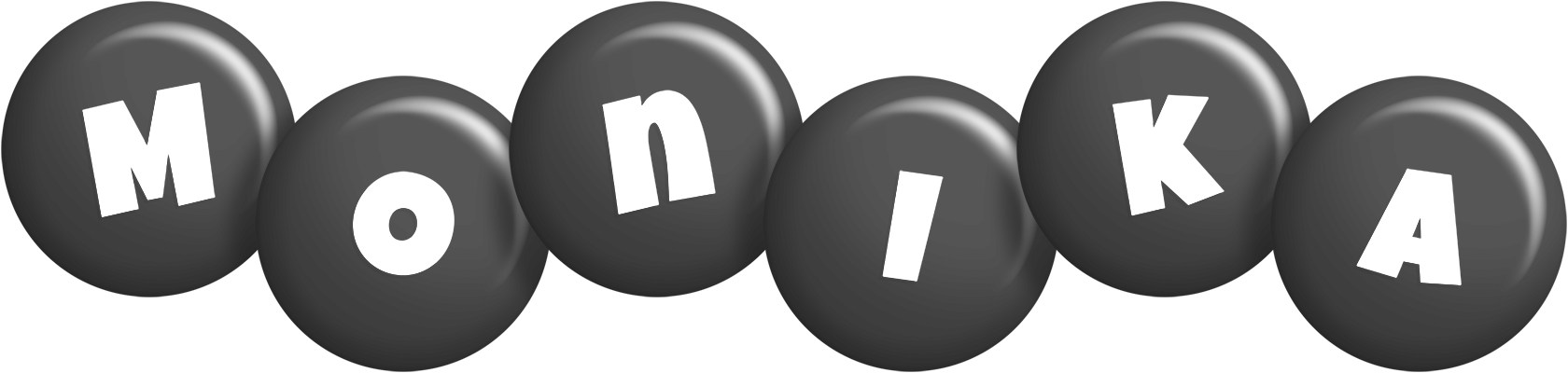 Monika candy-black logo