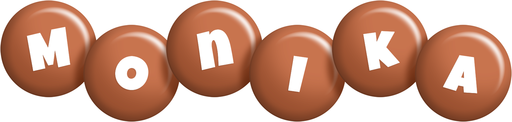 Monika candy-brown logo