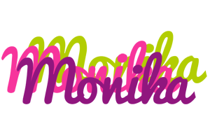 Monika flowers logo