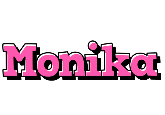 Monika girlish logo