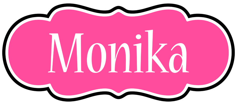 Monika invitation logo