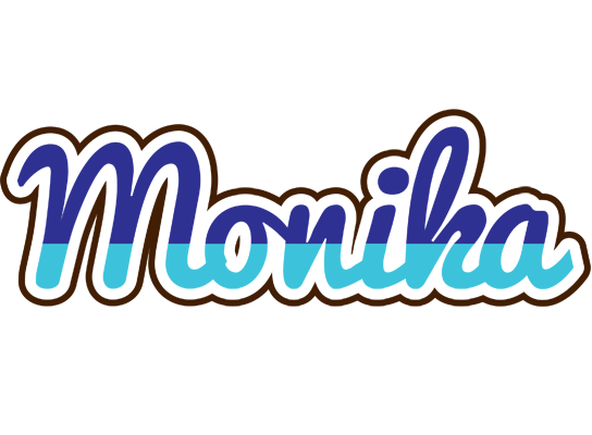Monika raining logo