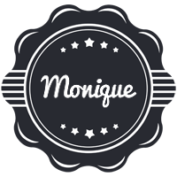 Monique badge logo