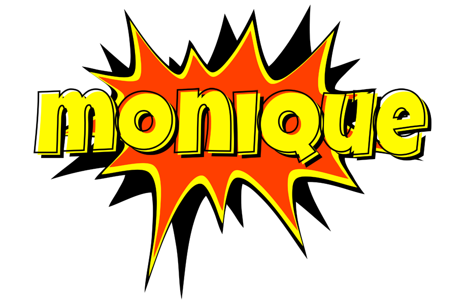Monique bazinga logo