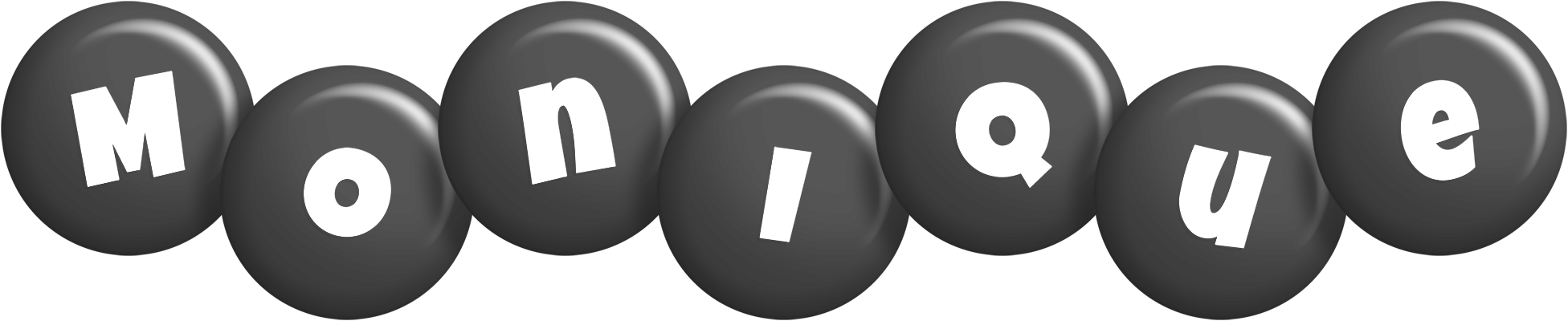 Monique candy-black logo