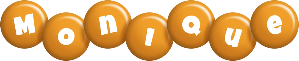 Monique candy-orange logo
