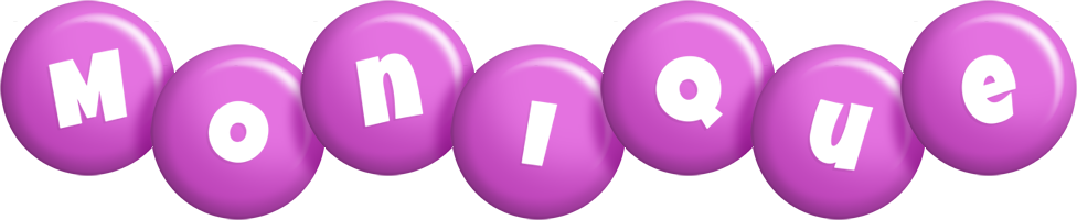 Monique candy-purple logo