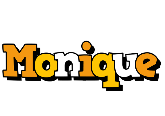 Monique cartoon logo