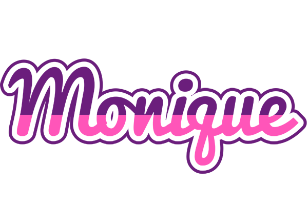 Monique cheerful logo