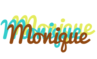 Monique cupcake logo