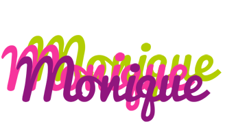 Monique flowers logo