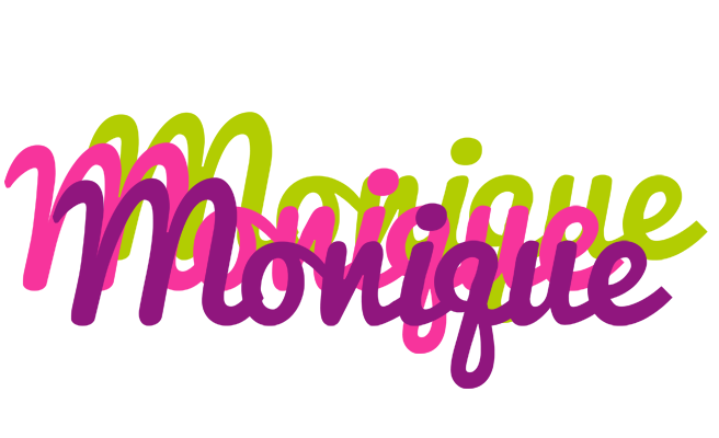 Monique flowers logo