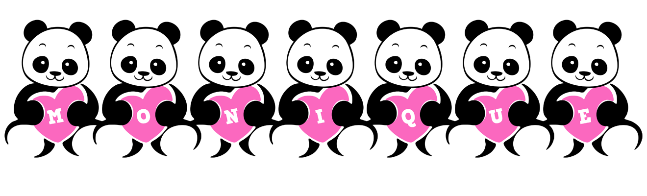 Monique love-panda logo