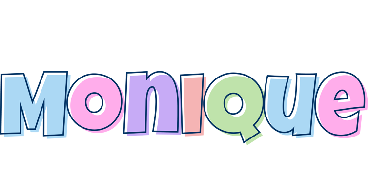 Monique pastel logo