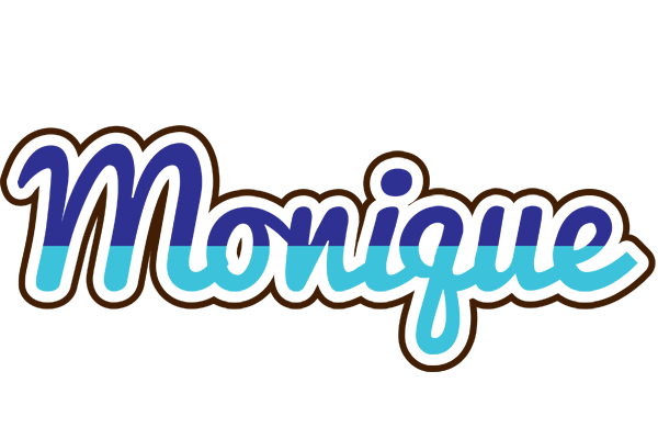 Monique raining logo