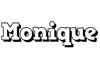 Monique snowing logo