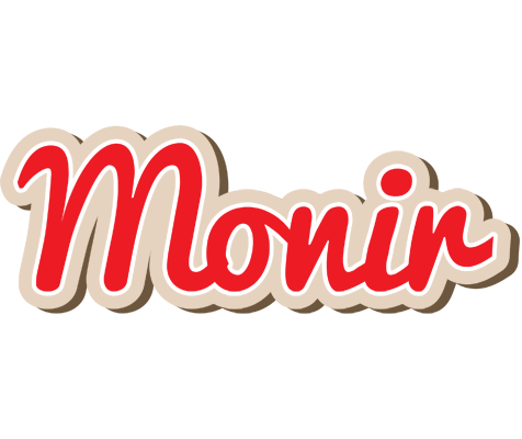Monir chocolate logo
