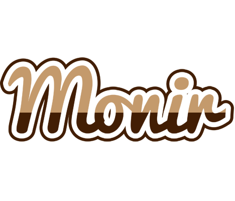 Monir exclusive logo